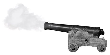 One of the historical cannons on the Cape Town Cannon Challenge route